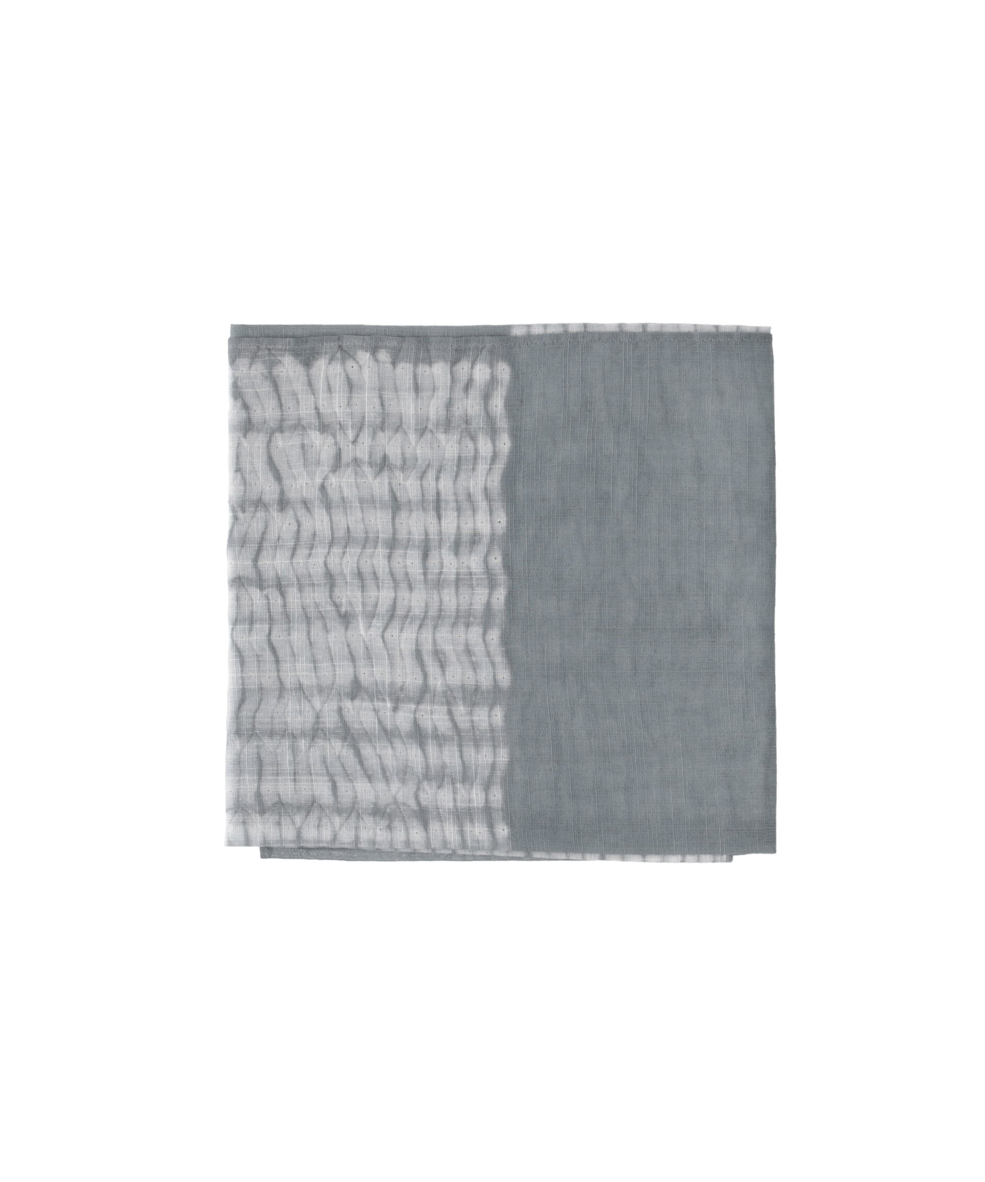 ハンカチ 杢目絞り（市松文様） | TETOF 1608