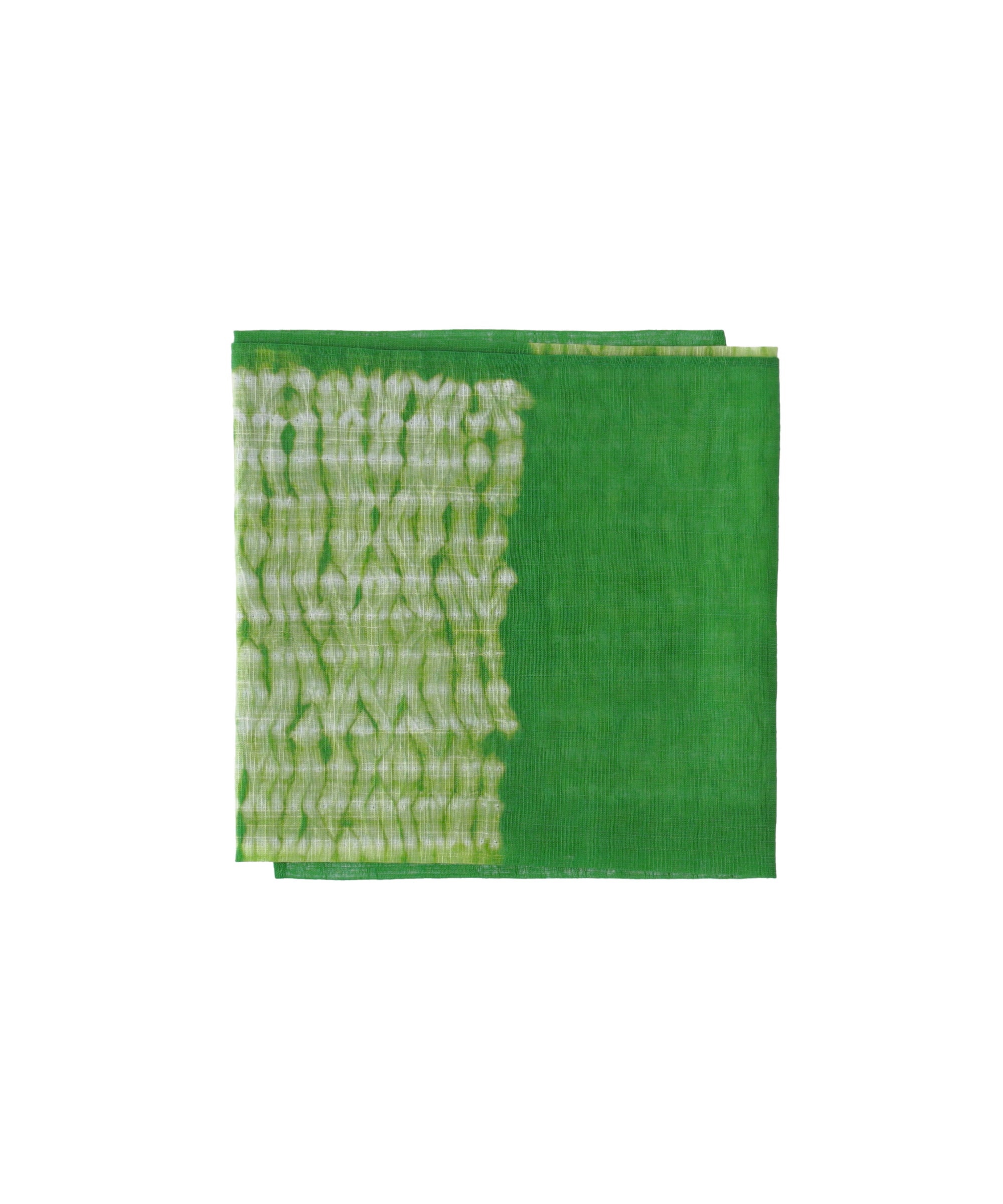 ハンカチ 杢目絞り（市松文様） | TETOF 1608