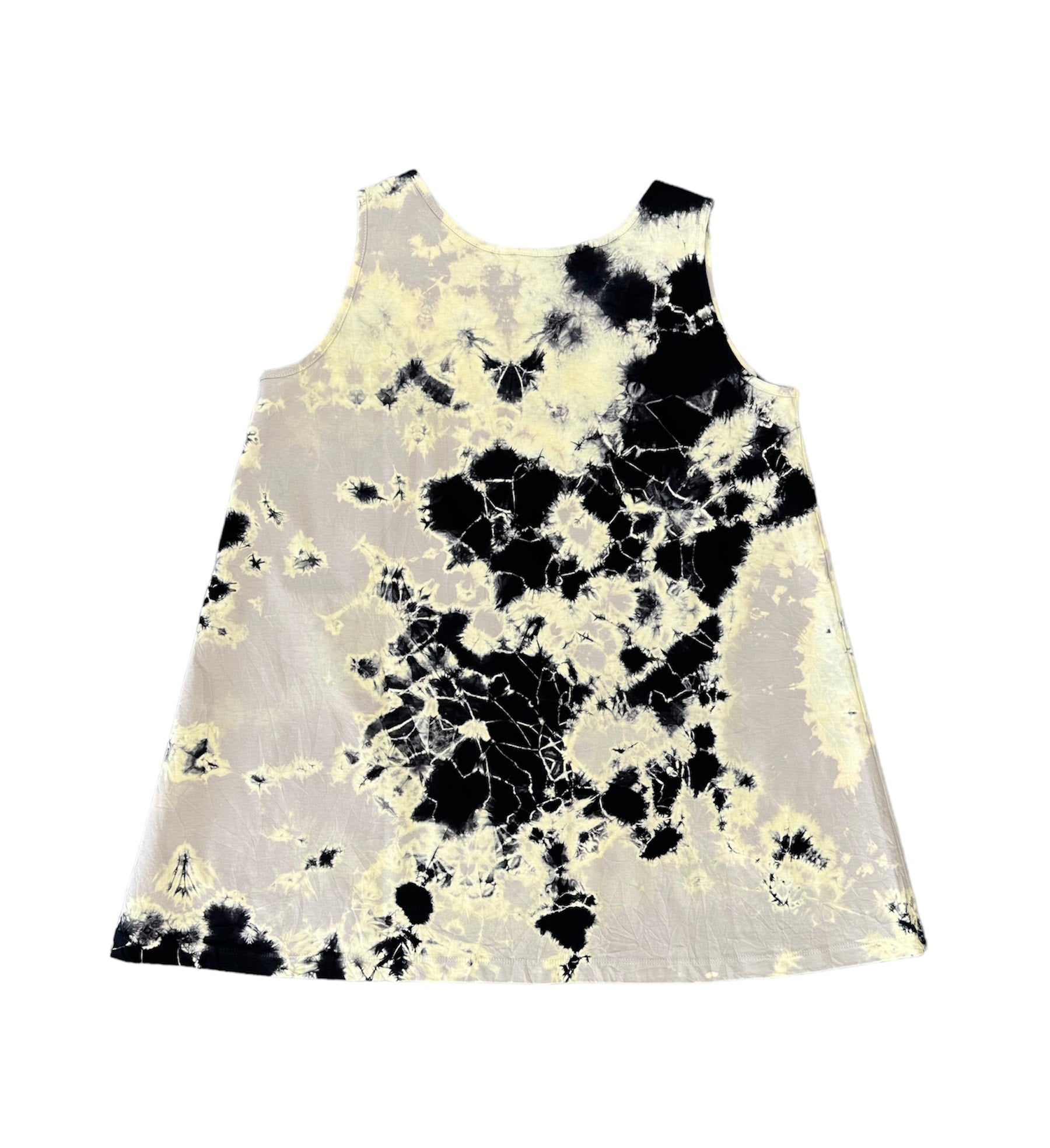 2068C-010 _ Silky Cotton Flare Jersey Tanktop